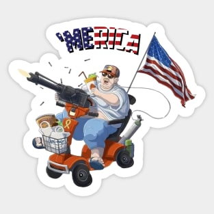 Merica! Sticker